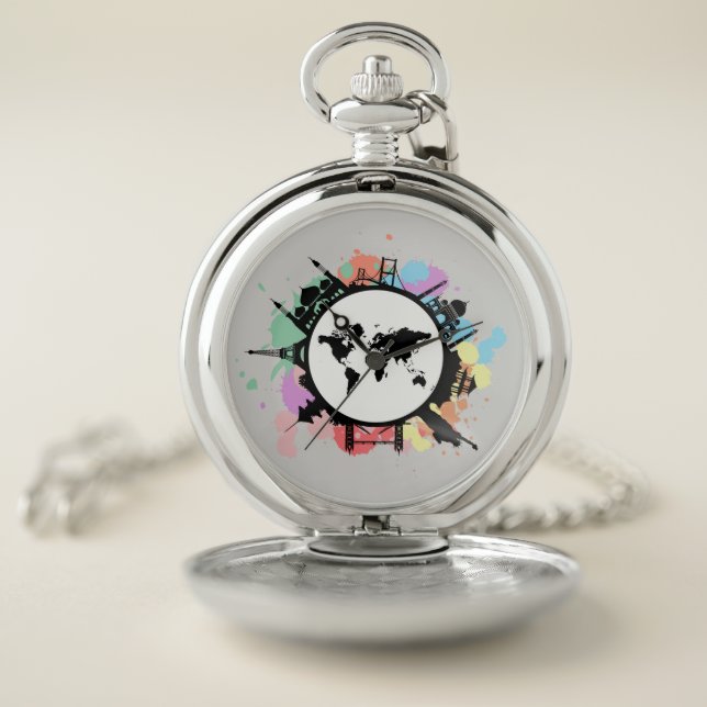 It's travel time pocket watch (Inside)