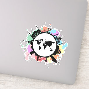 It's travel time sticker