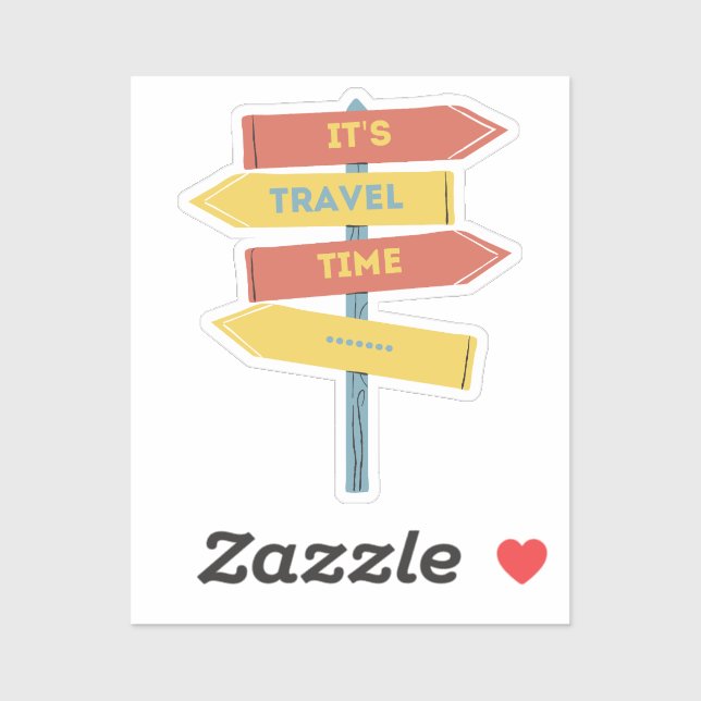 It's travel time sticker (Sheet)