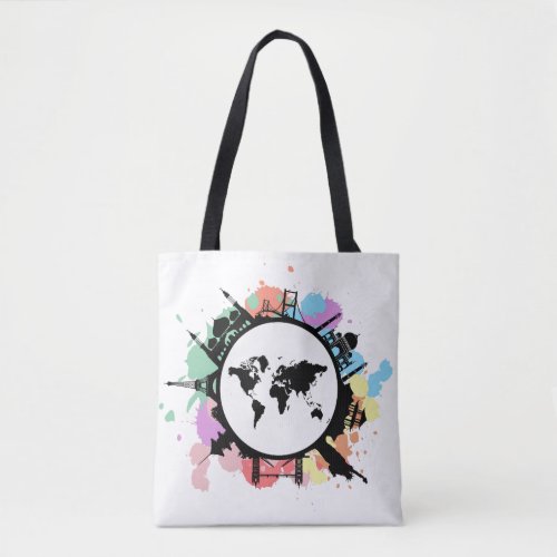 Its travel time tote bag