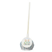 It's Twins! Cute boy twins Baby Shower Treats Cake Pops (Front)
