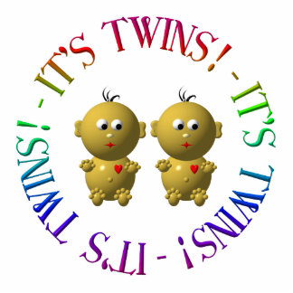 It's twins! cutout