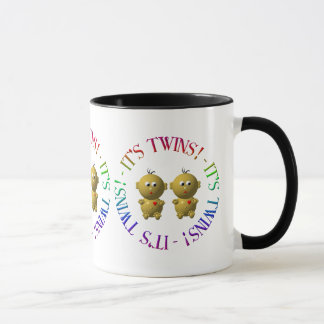 It's twins! mug