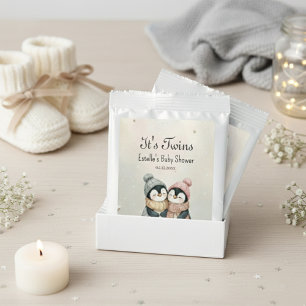 Its Twins Penguin Baby Shower Winter Theme Margarita Drink Mix