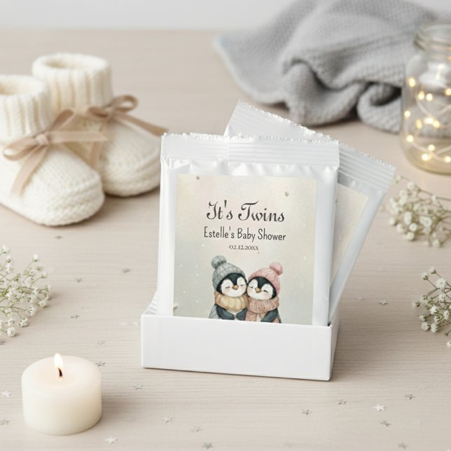 Its Twins Penguin Baby Shower Winter Theme  Margarita Drink Mix (Creator Uploaded)