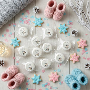 Its Twins Penguin Neutral Baby Shower Winter Life Saver® Mints