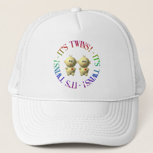 It's twins! trucker hat