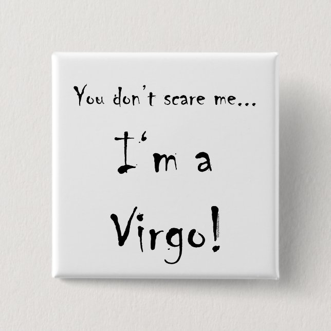 It's Virgo Thing! Pinback Button (Front)