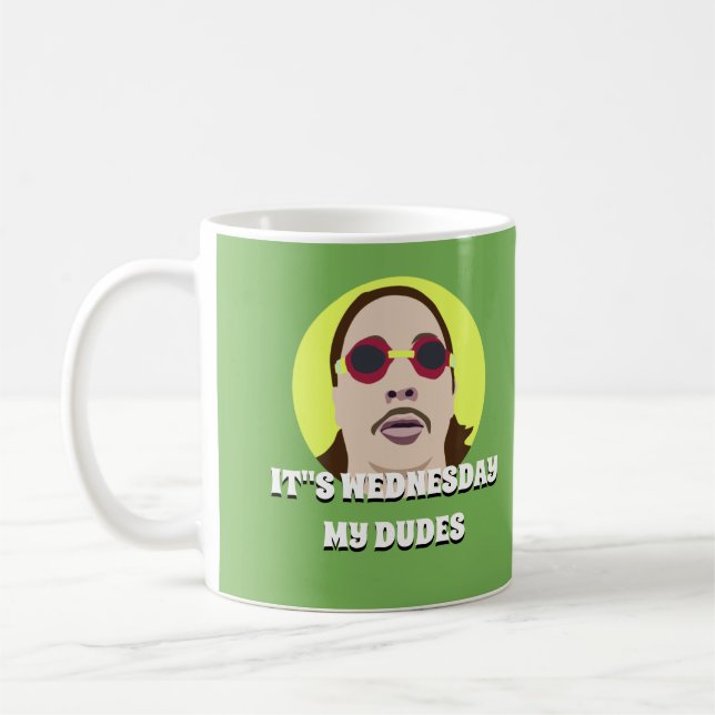 It's Wednesday My Dudes Coffee Mug (Left)
