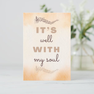 It's Well with My Soul Thank You Card