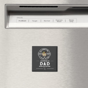 It's What I Do I Smoke Meat Funny Dad Photo Magnet