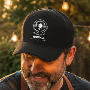 It's What I Do I Smoke Meat & I Know Things Funny 47 Brand Hat