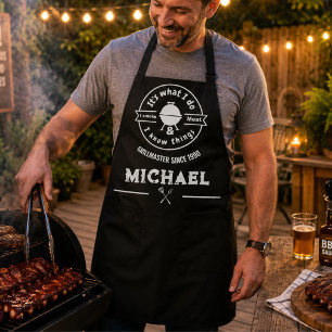 It's What I Do I Smoke Meat & I Know Things Funny  Apron
