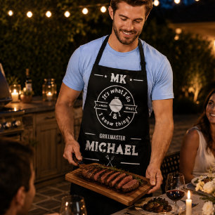 It's What I Do I Smoke Meat & I Know Things Funny  Apron