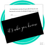 It&#39;s Who You Know Referral Program at Zazzle