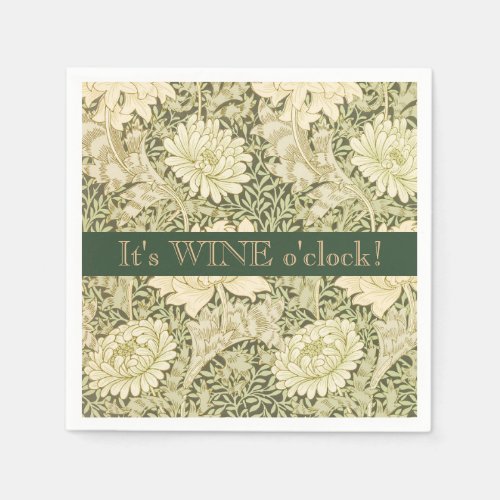 It's Wine O'clock Cocktail Napkins