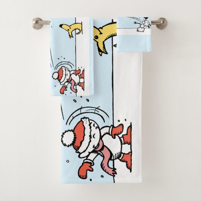 It's Winter Bath Towel Set (Insitu)