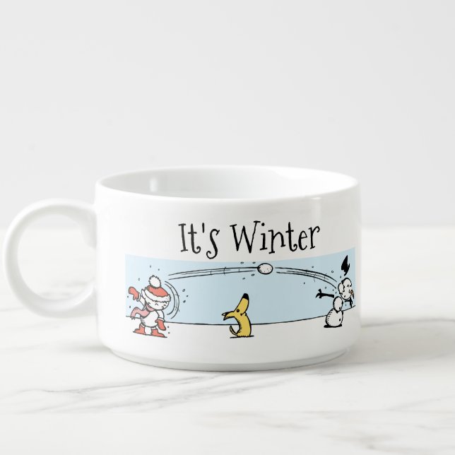 It's Winter  Bowl (Right)