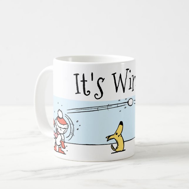 It's Winter Coffee Mug (Front Left)