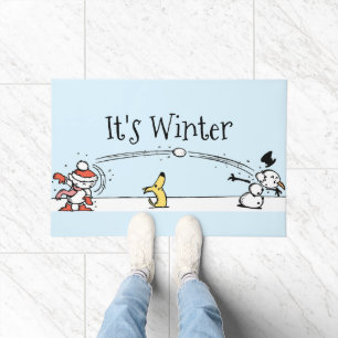 It's Winter Doormat