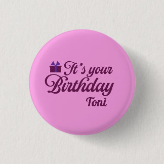 It's Your Birthday Button