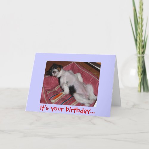 Its your birthday card