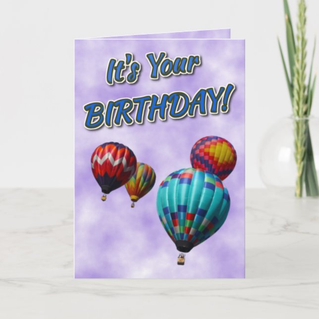 It's Your Birthday! Card (Front)