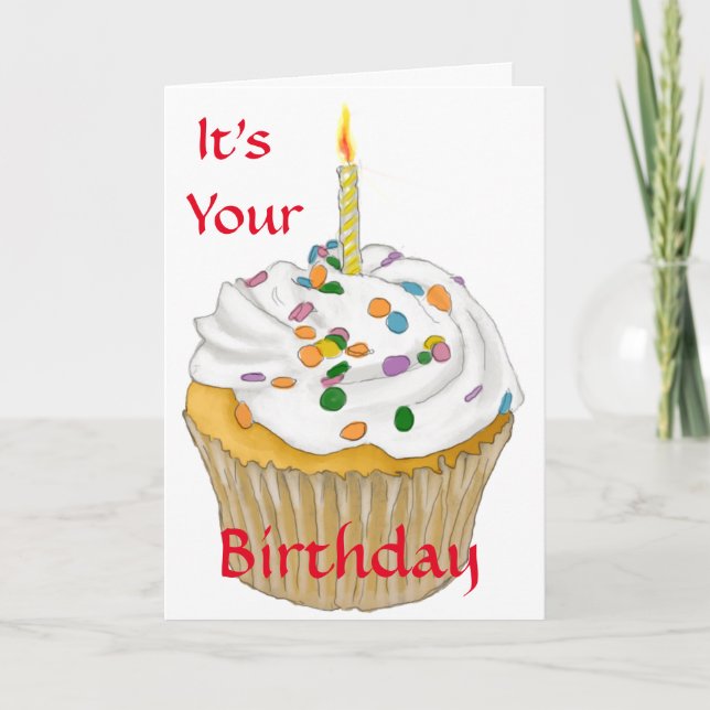It's Your Birthday Card (Front)