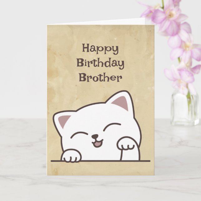 Cat & Books Birthday Card – Kittens On Bookshelf Card For Book Lovers – Hopscotch Paper Co - View #5