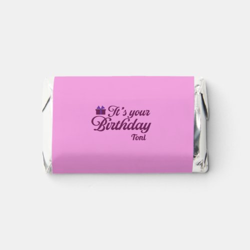 It's Your Birthday  Hershey's Miniatures