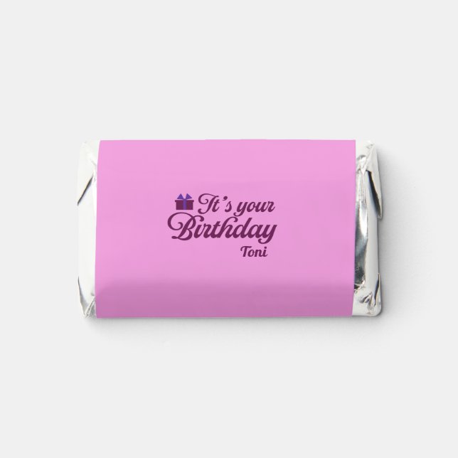 It's Your Birthday  Hershey's Miniatures (Front)