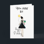 **IT'S YOUR BIRTHDAY!!!!** YOU ARE ***21*** CARD<br><div class="desc">IT IS ****YOUR BIRTHDAY AND YOU ARE 21****and ***IT IS TIME TO CELEBRATE*** AND THANKS FOR STOPPING BY 1 OF MY 9 STORES :) IF YOU WISH YOU COULD CHANGE IT TO ANYONE ELSE YOU WOULD NEED IT TO BE AND YOU CAN CHECK OUT OTHER CARDS WITH THIS VERY PRETTY...</div>