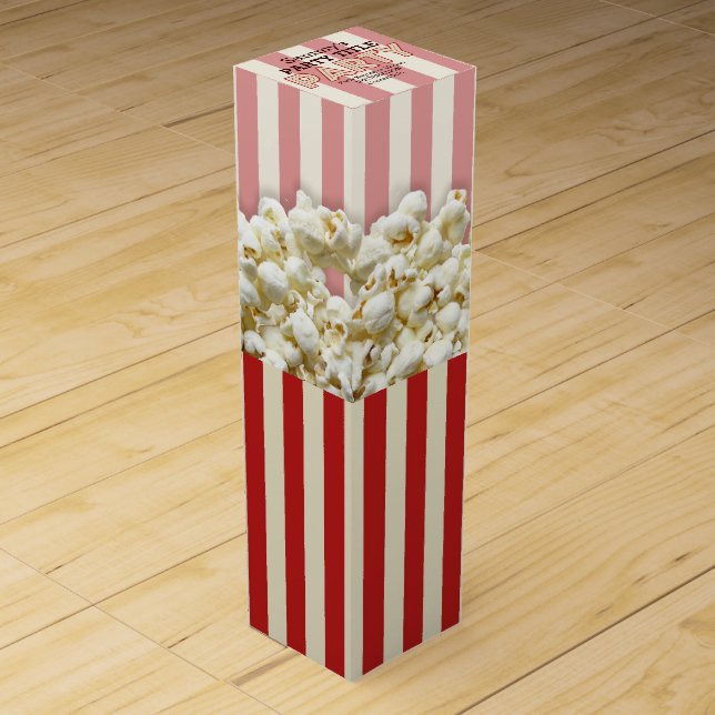 It's Your Custom Party Personalize This! Wine Gift Box (Front)