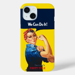 It's Your Custom Rosie Party Personalize This iPhone 15 Case