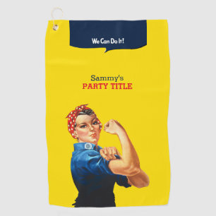 It's Your Custom Rosie Party Personalize This   Golf Towel