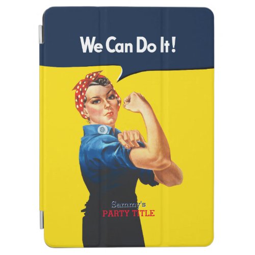 Its Your Custom Rosie Party Personalize This iPad Air Cover