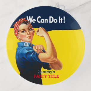 It's Your Custom Rosie Party Personalize This Trinket Tray