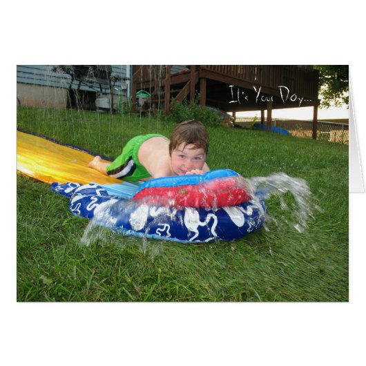 It's Your Day, Enjoy Yourself! (Front Horizontal)