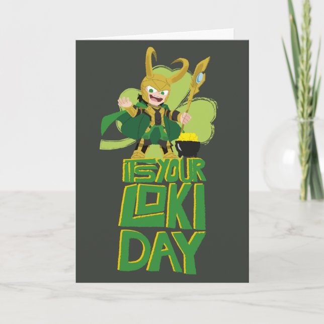 It's Your Loki Day Card (Front)