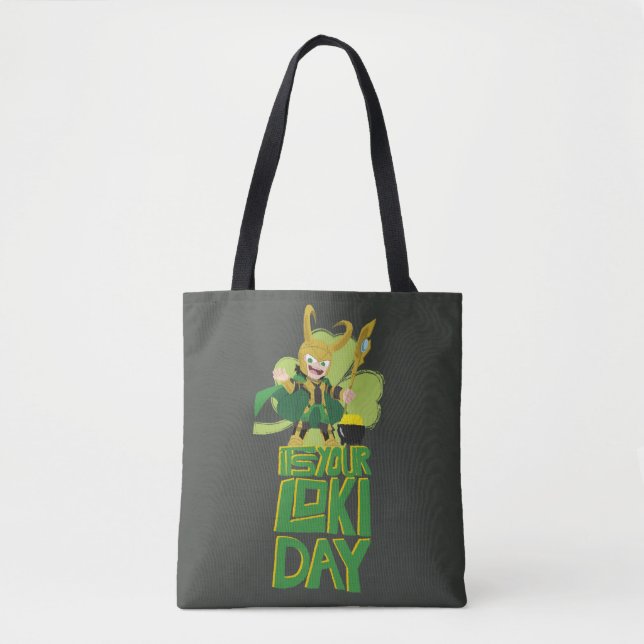 It's Your Loki Day Tote Bag (Front)