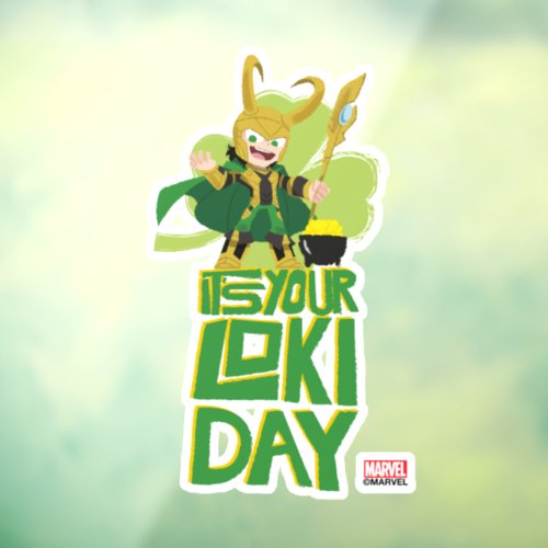 Its Your Loki Day Window Cling