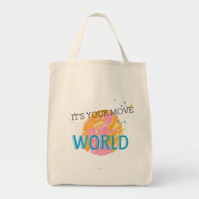 It's Your Move World Tote Bag (Front)