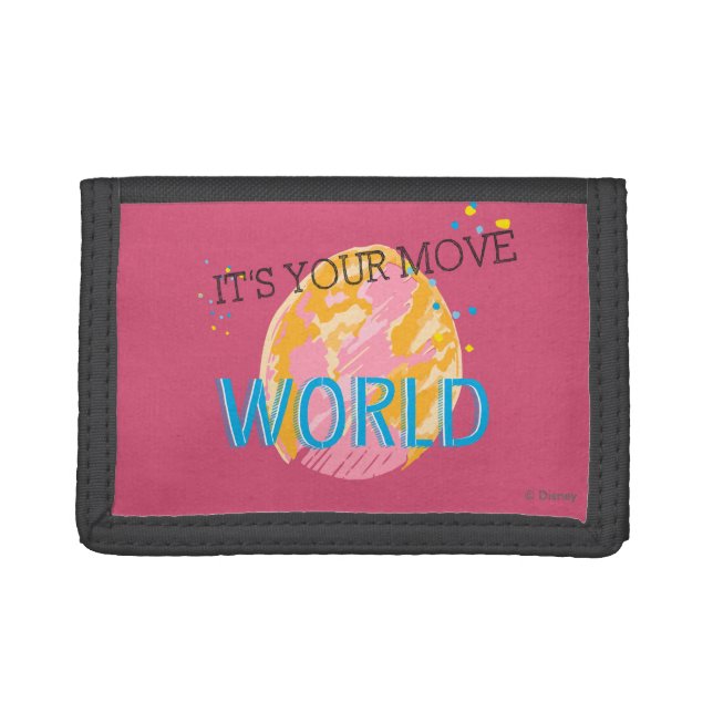 It's Your Move World Tri-fold Wallet (Front)