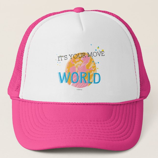 It's Your Move World Trucker Hat (Front)