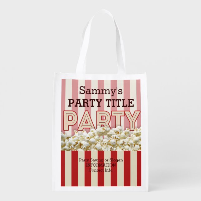 It's Your Party Bag Personalize it! (Back)