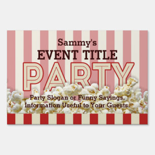 It's Your Party Signage Personalize This!