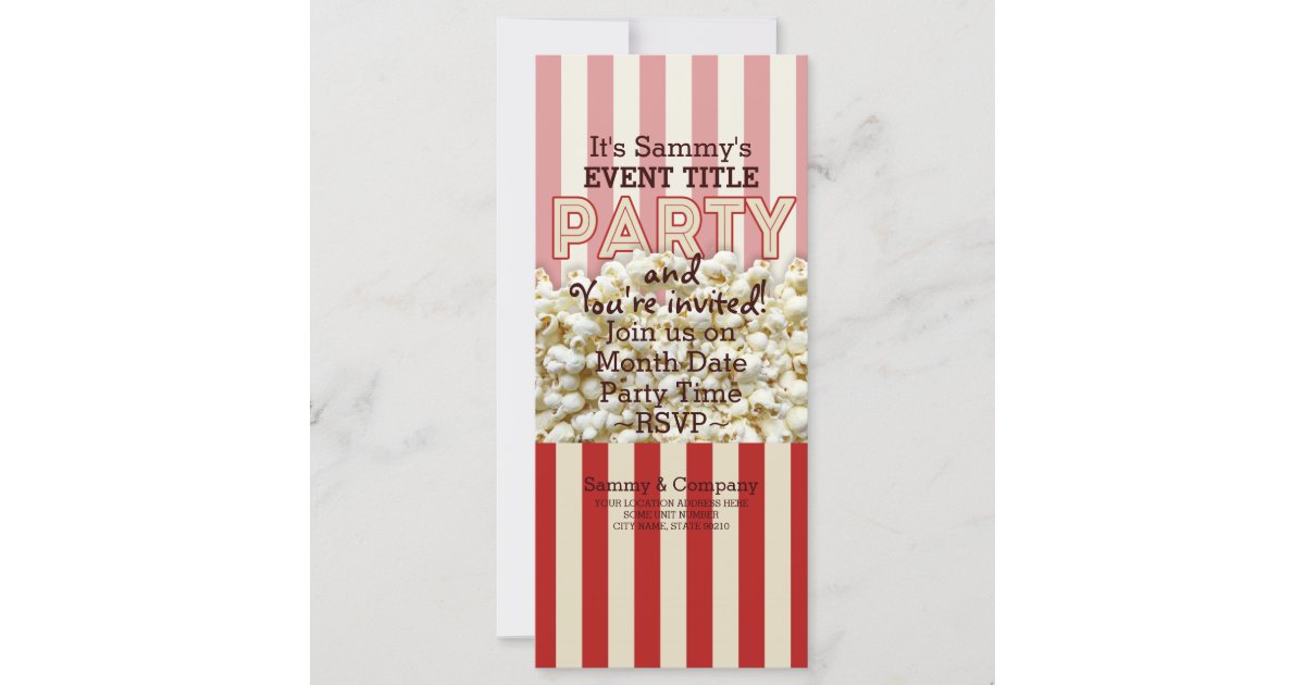 It's Your Personalized Party Supply. Zazzle