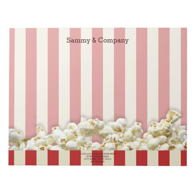 It's Your Personalized Party Supply. Notepad (Front)