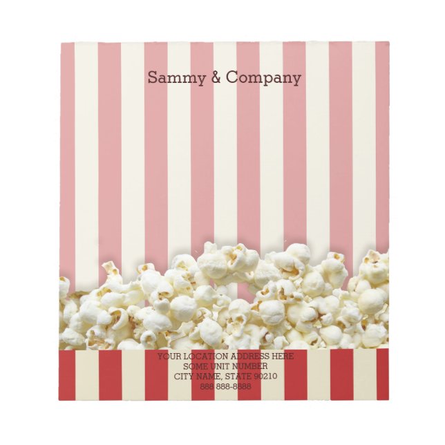 It's Your Personalized Party Supply. Notepad (Front)