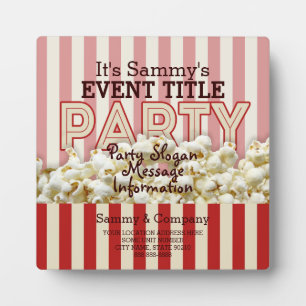 It's Your Personalized Party Supply. Plaque